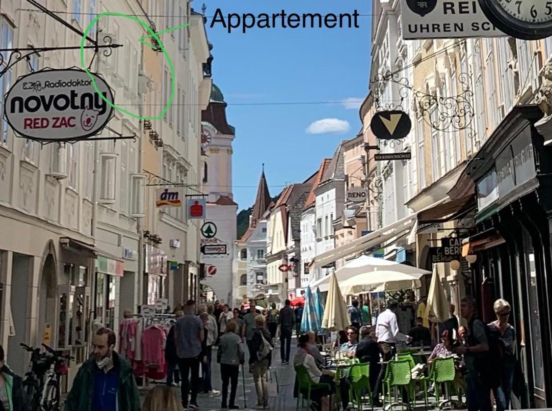 Appartamento Penthouse Maxfux Direkt In Der Fussgaengerzone 130M2 Krems an der Donau Esterno foto